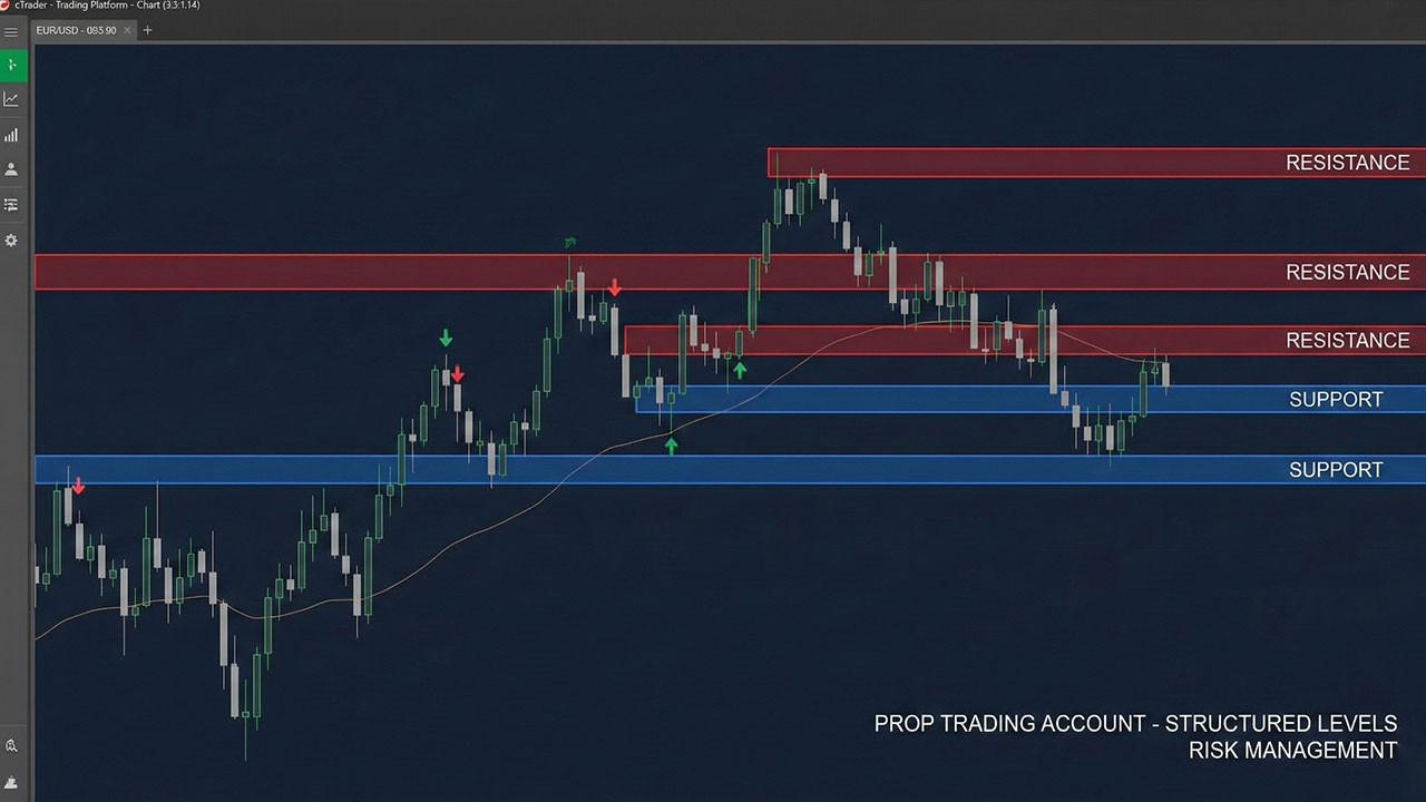 How cTrader Approaches Support and Resistance
