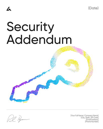 Security Addendum