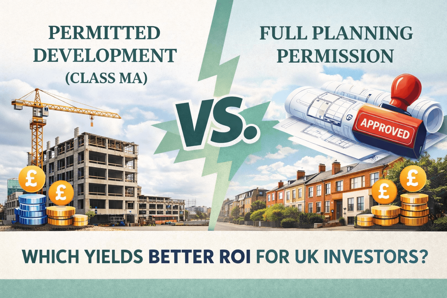 Thumbnnail of The blog Topic - Permitted Development Rights vs Planning permission
