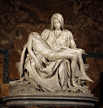 Pietà by Michelangelo.