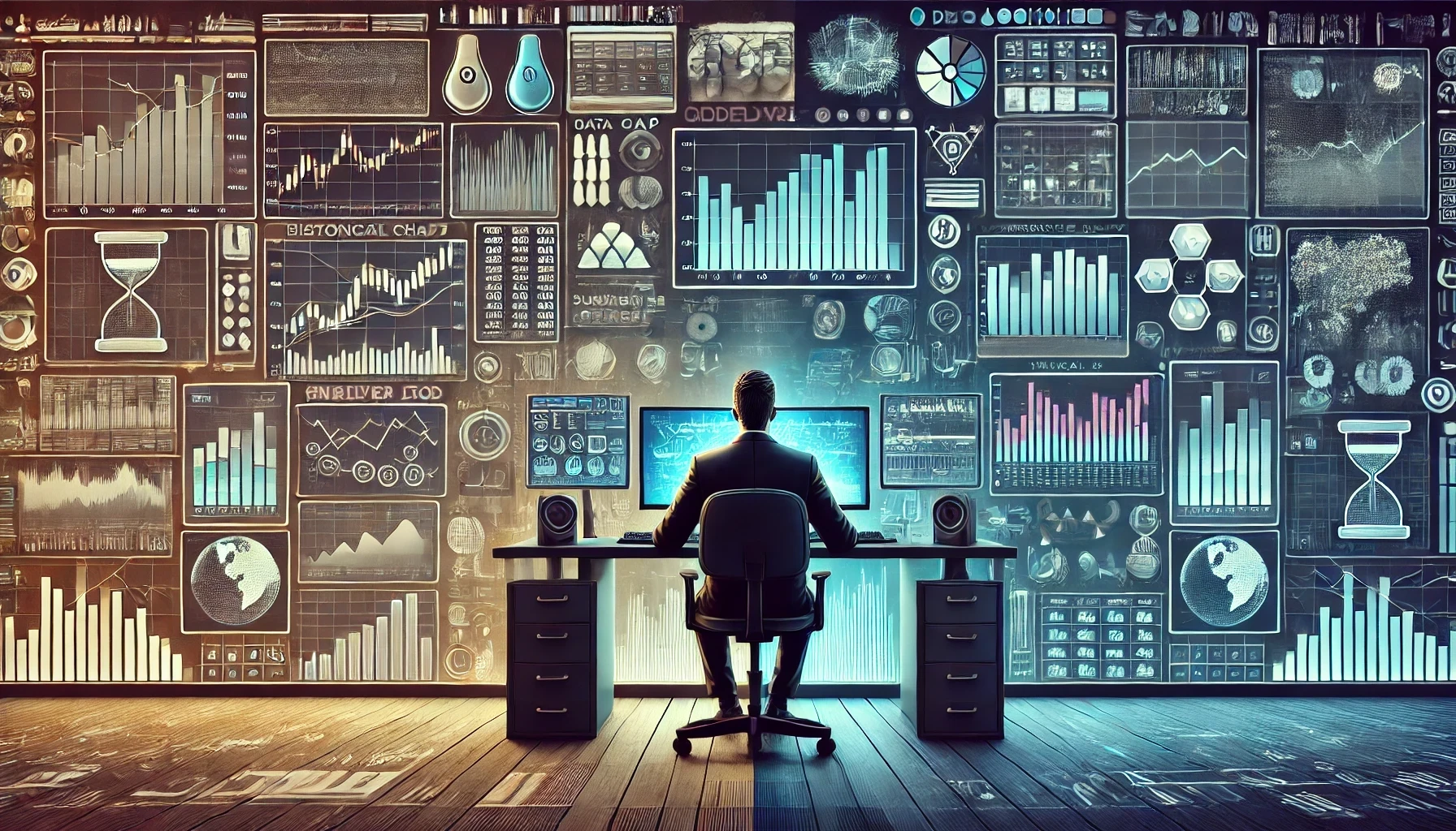 Quant Trader navigating the market