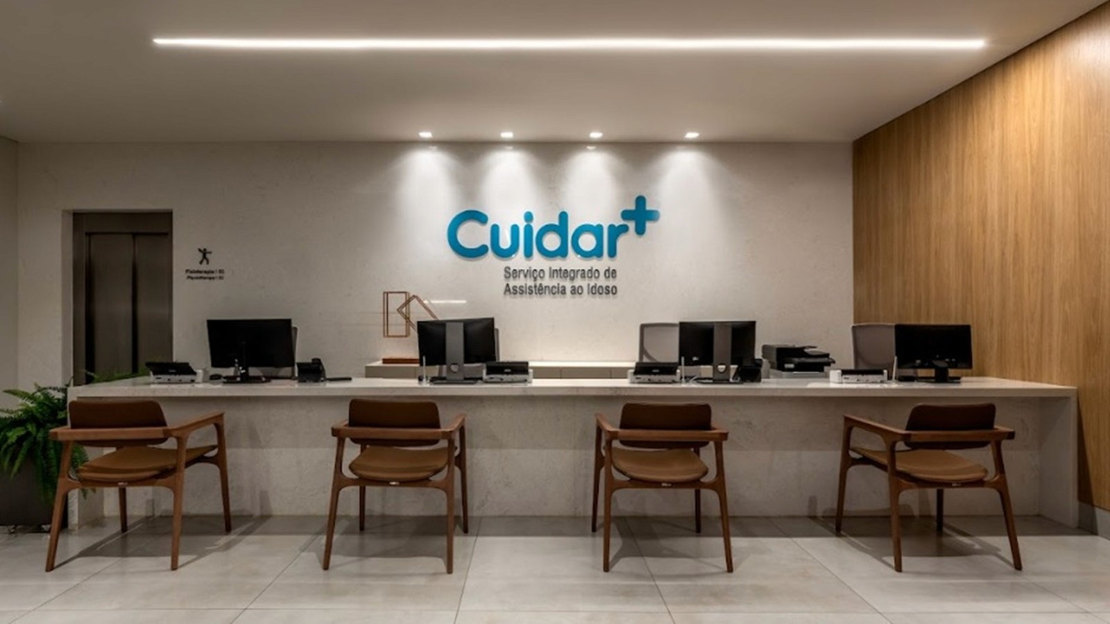 Recepção do Cuidar+, Hospital Santa Lúcia