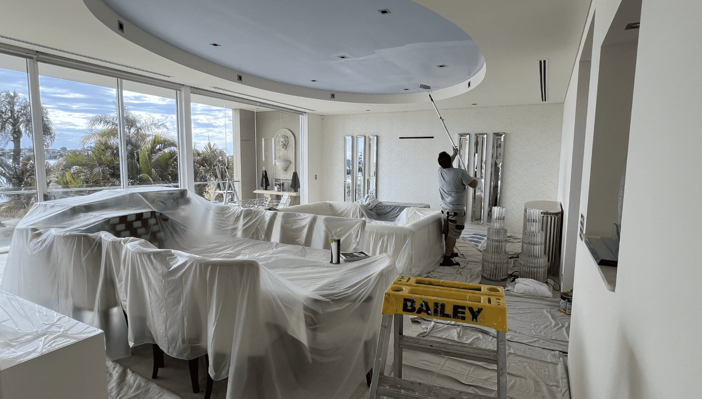 person sitting in a chair in front of a man