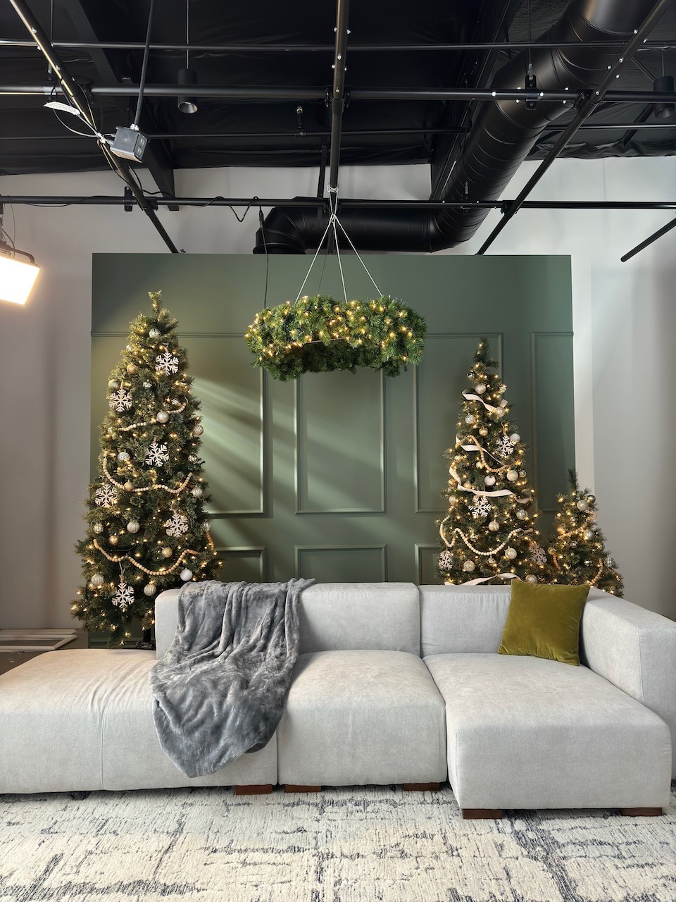 Women On Neon Background