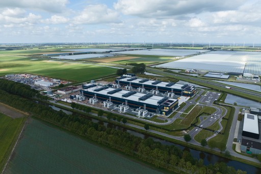 Data centers from above