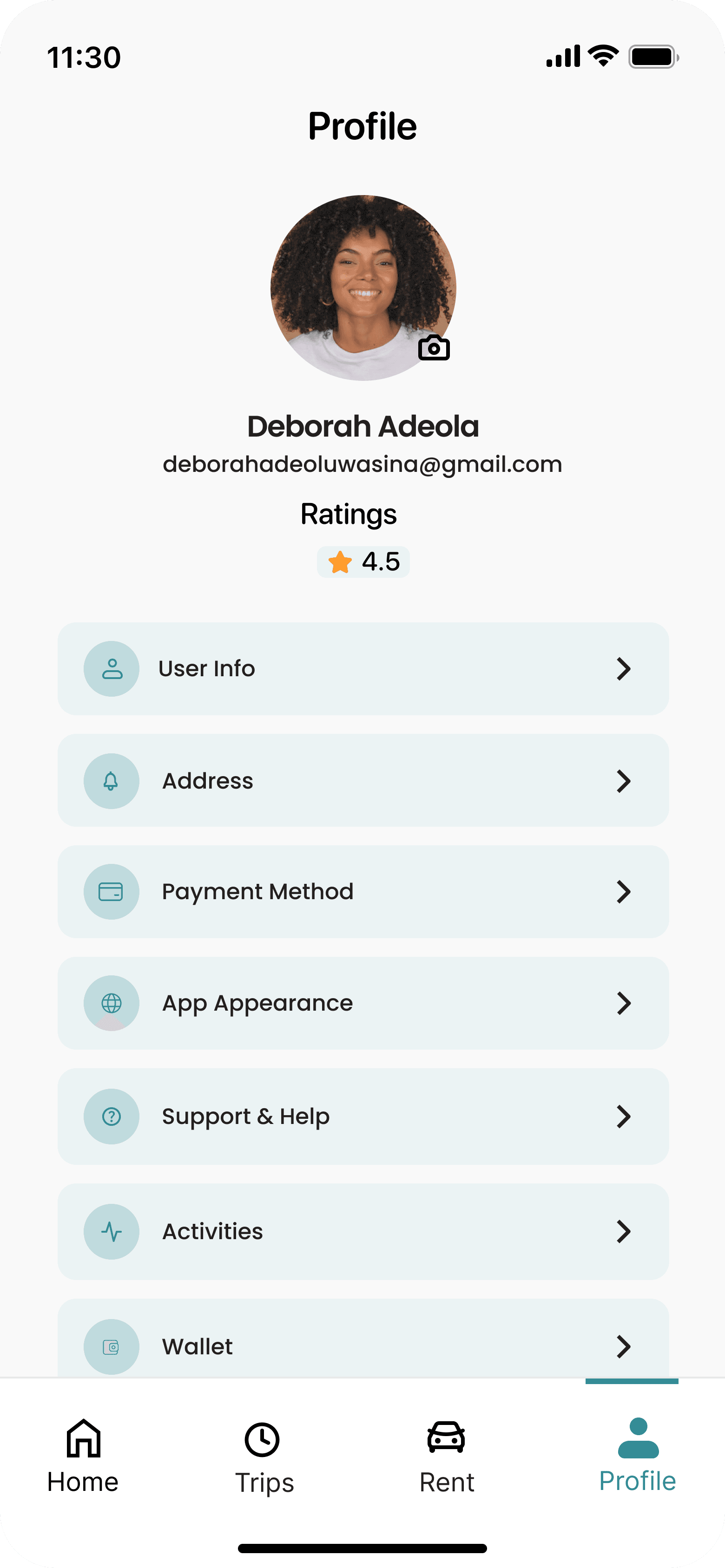 Dashboard, tickets info