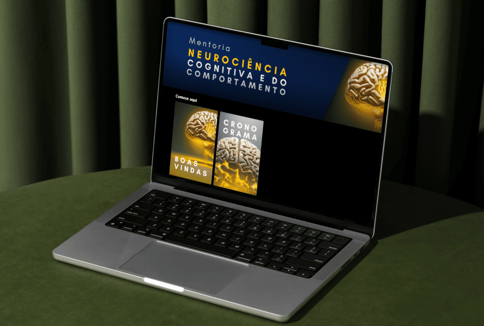 Modern architecture with fluid white curves and blue glass columns reflecting in a tranquil pool. Palm trees add a tropical feel under a clear sky.