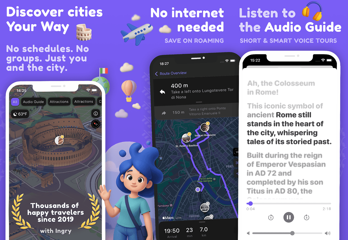 Ingry app screenshots