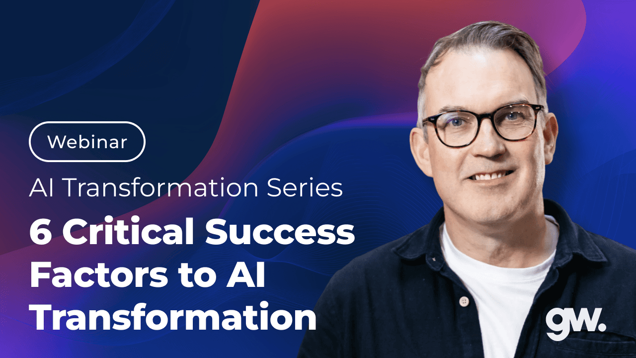 6 Critical Success Factors to AI Transformation video thumbnail