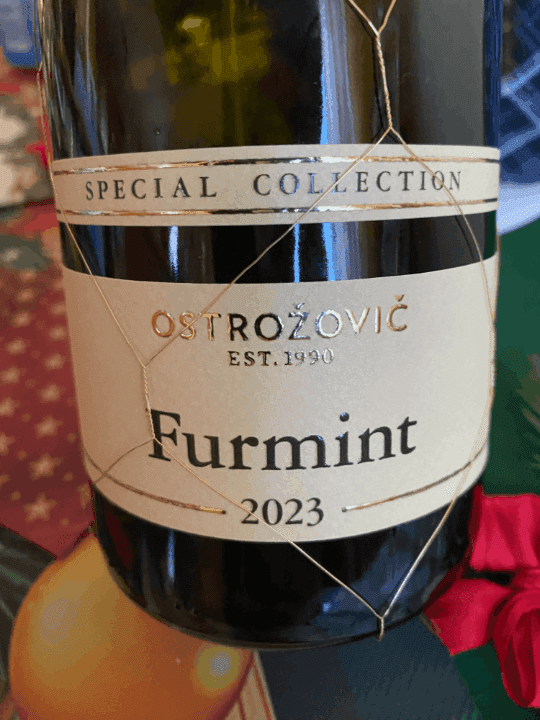 Review of wine Furmint Special Collection 2023 from Ostrožovič (Tokaj, Slovakia)