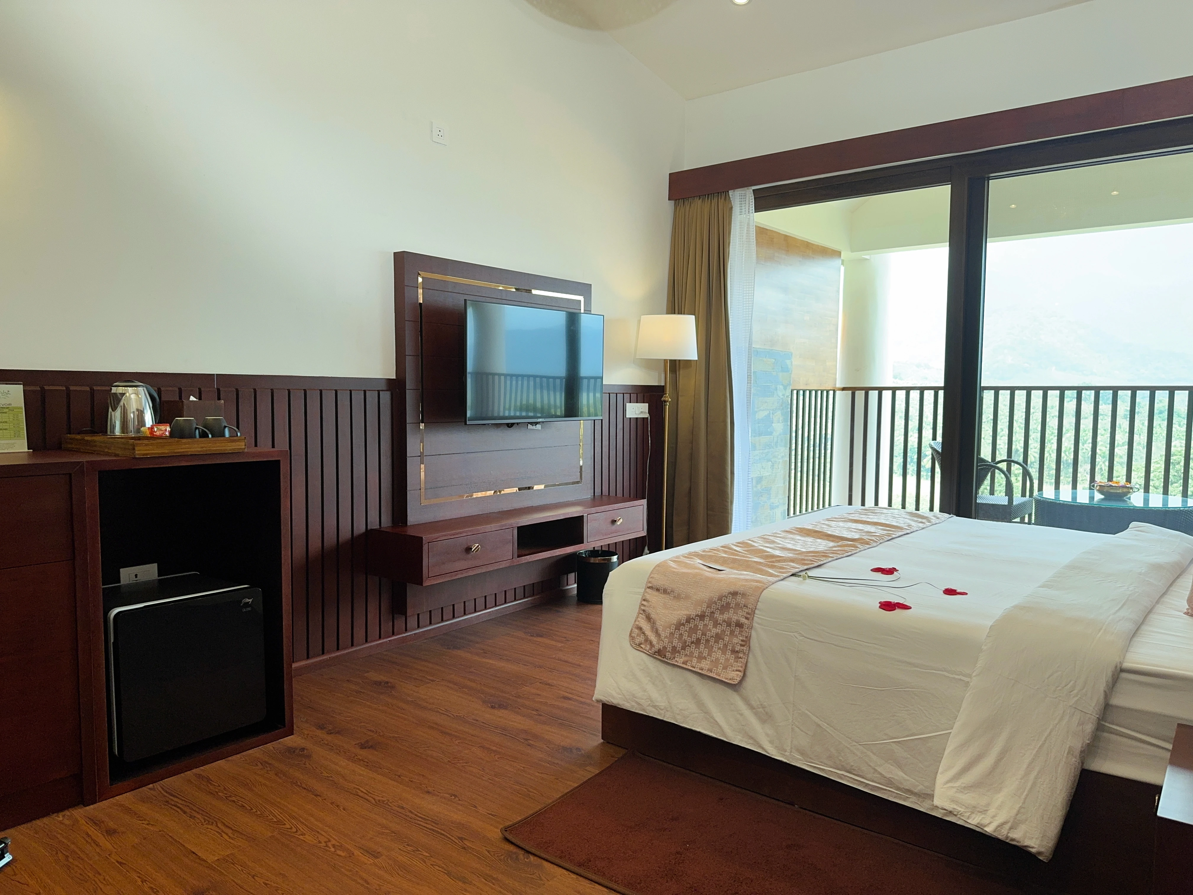 "Unwind in the exclusive indoor pool of our Premium Pool Villa at Au Revoir Wellness Resort – A perfect blend of luxury and serenity.