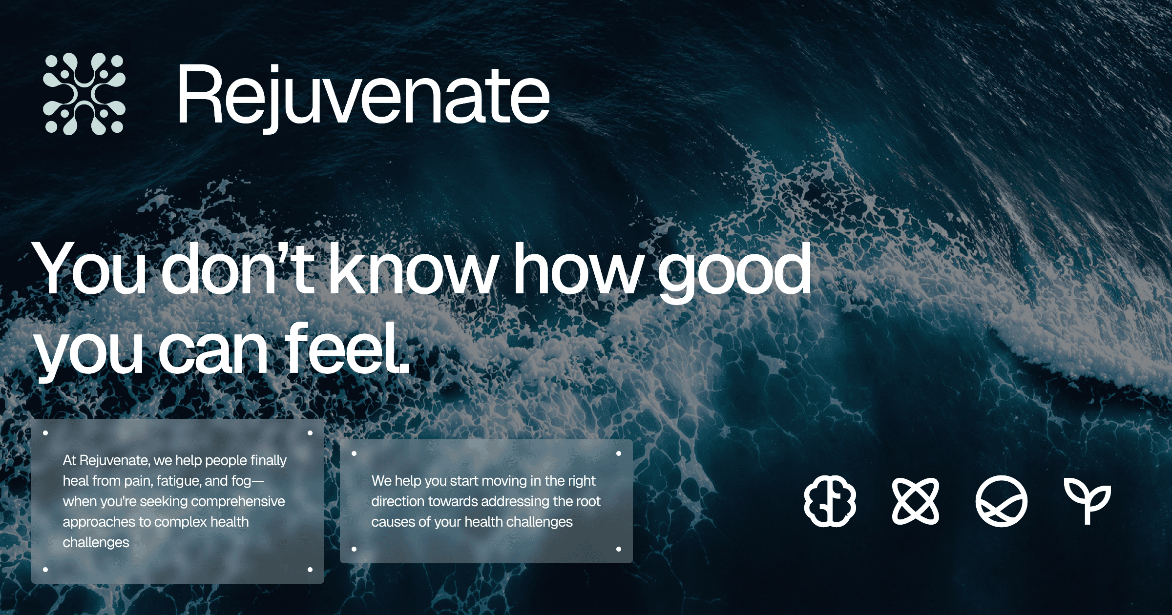 Rejuvenate IV Therapy at Calm Clinic logo