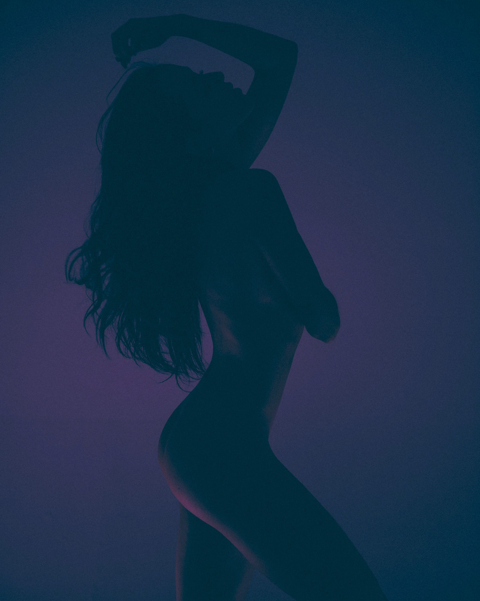 A female model