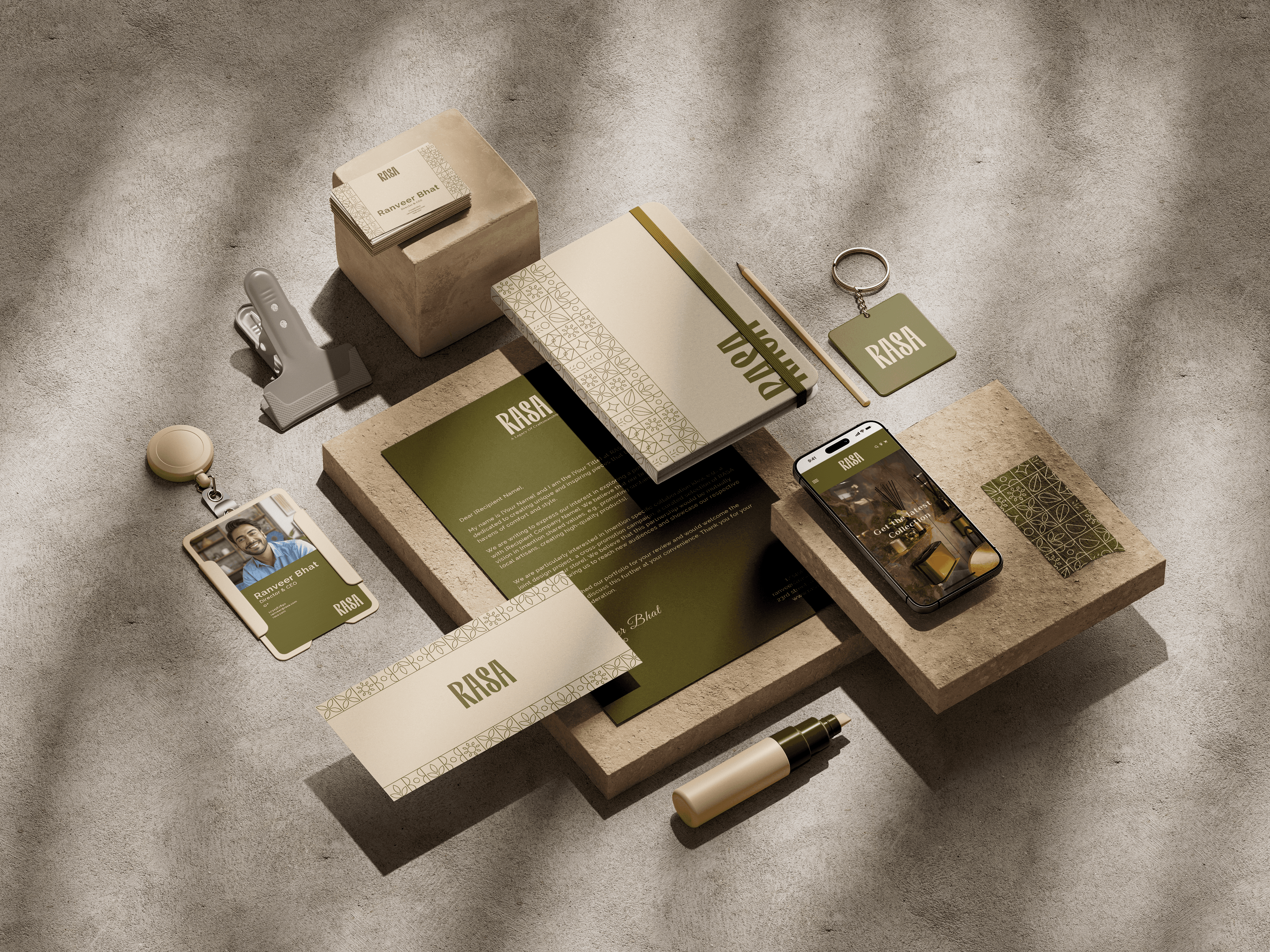 a woman with flowers