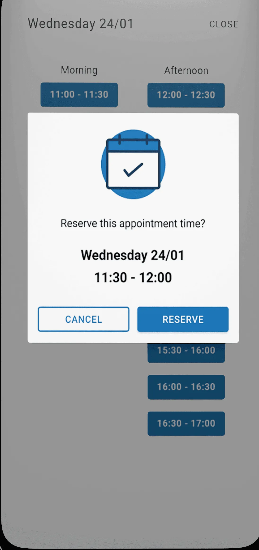 Mobile UI