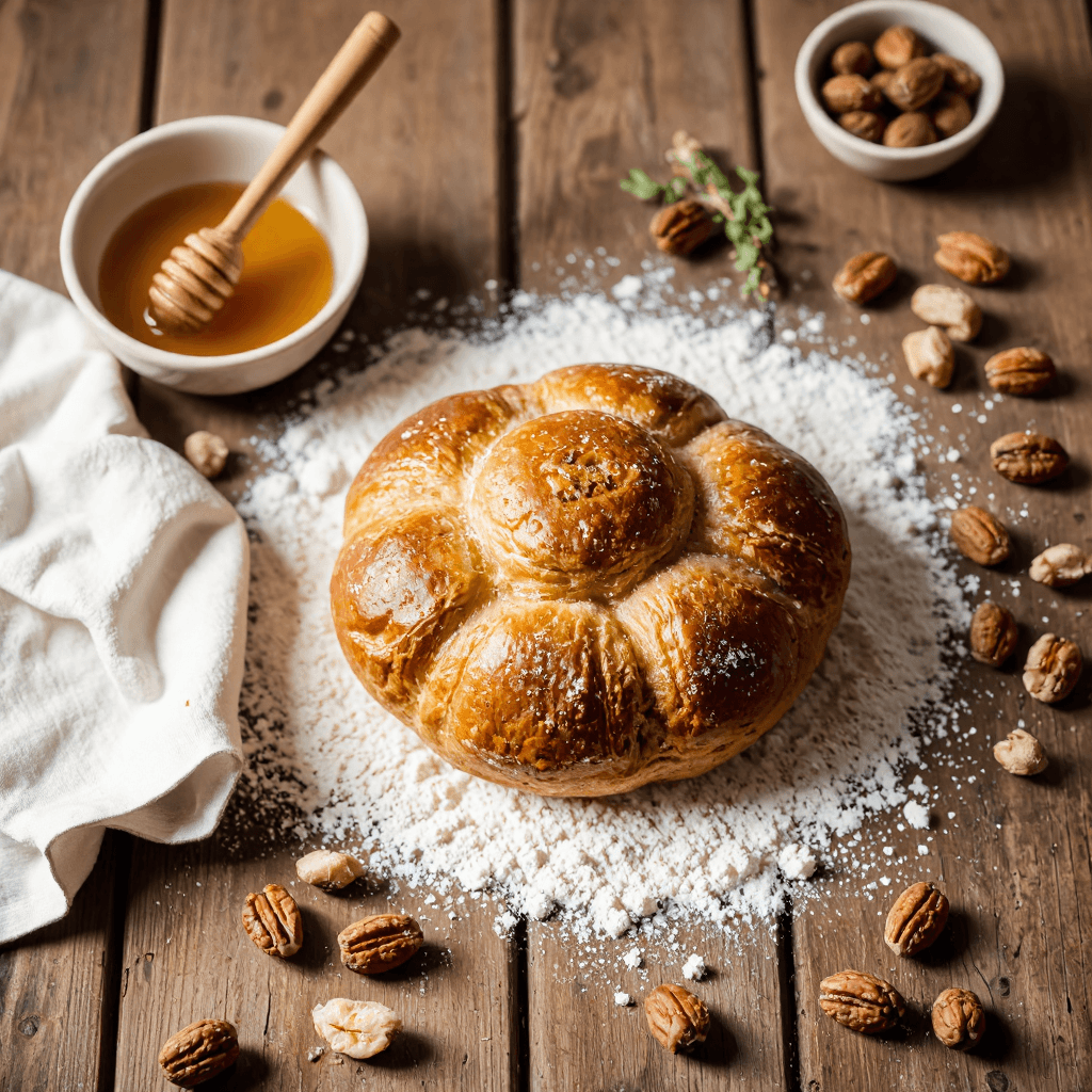 product photography of loaf of pastry