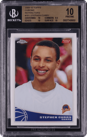 2009 Topps Chrome Refractor Stephen Curr