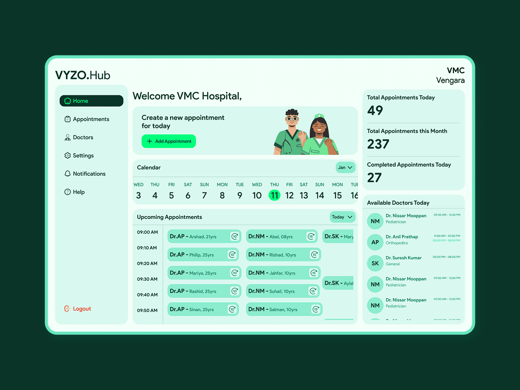 Project showcase laptop mockup