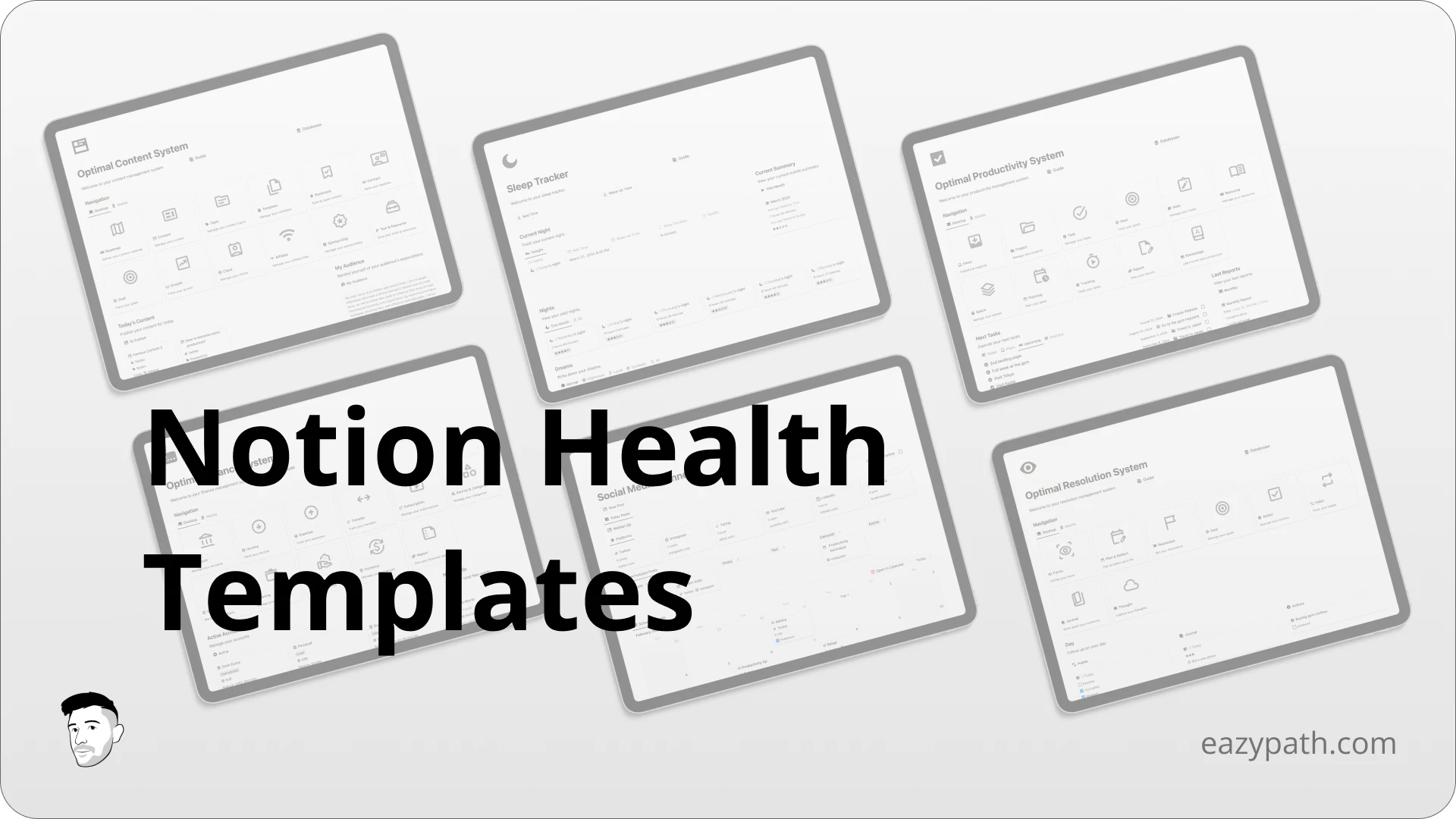 25 Best Notion Health Templates - Cover