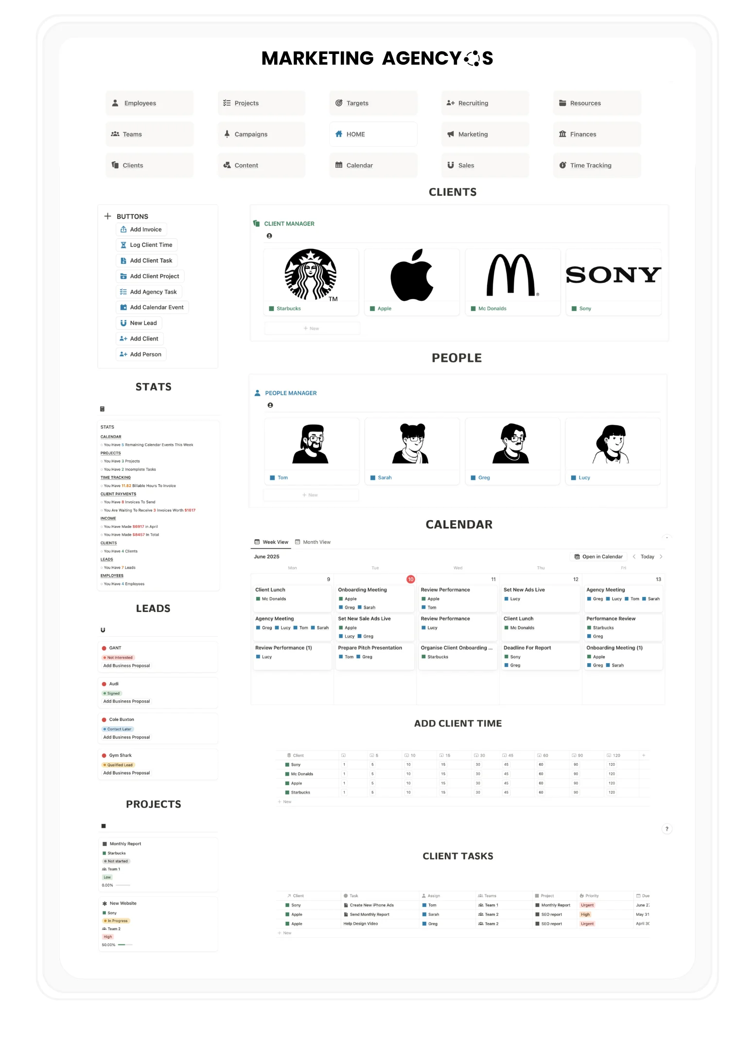 Notion for marketing agencies