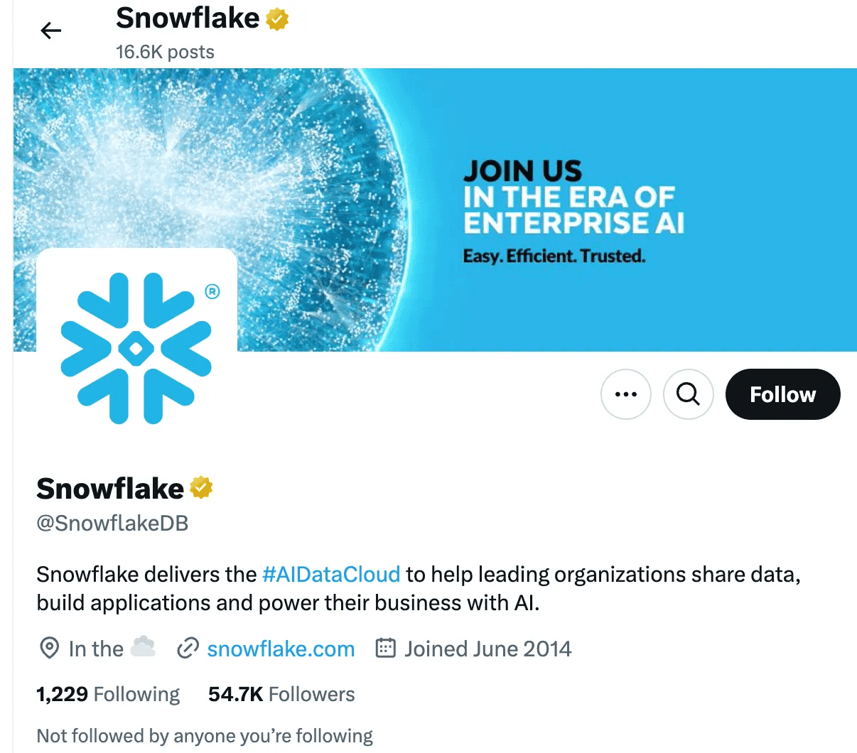 Snowflake Marketing Spotlight: Twitter X
