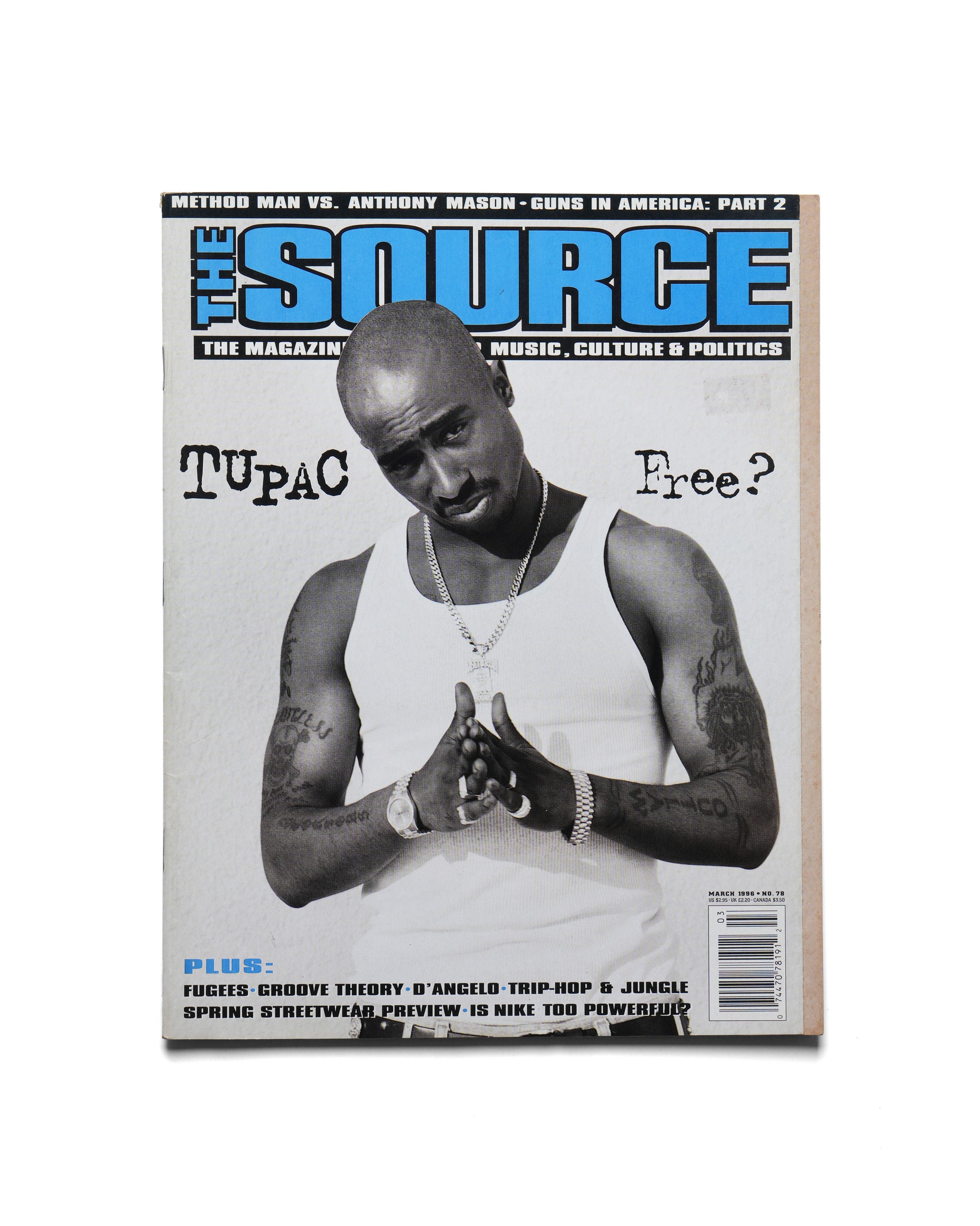 The Source - March 1996 - Front Cover