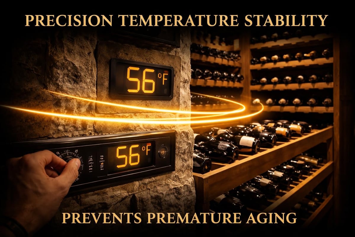 Wine preservation through temperature control
