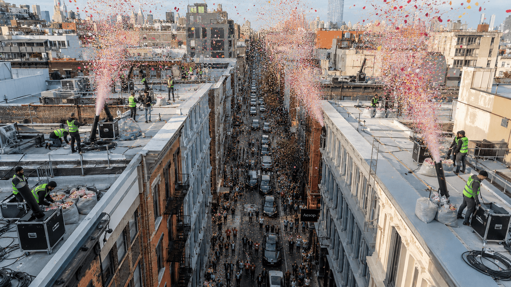 Bloom campaign imagery, detail