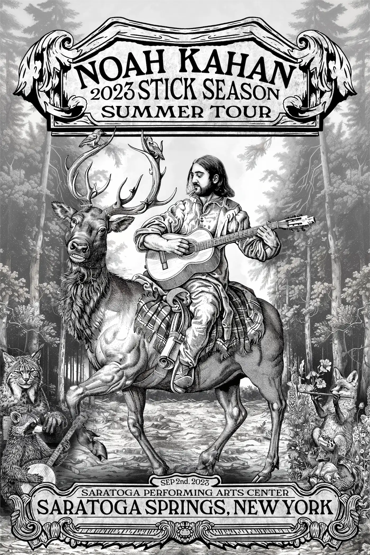 Noah Kahan Concert Poster