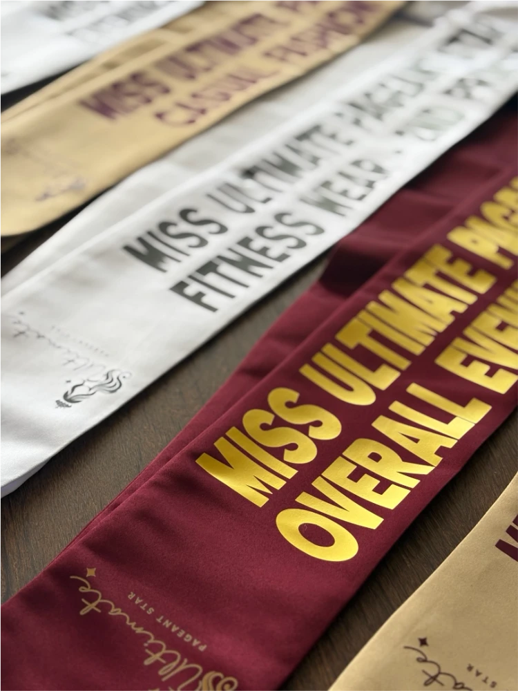 Miss Ultimate Sashes 