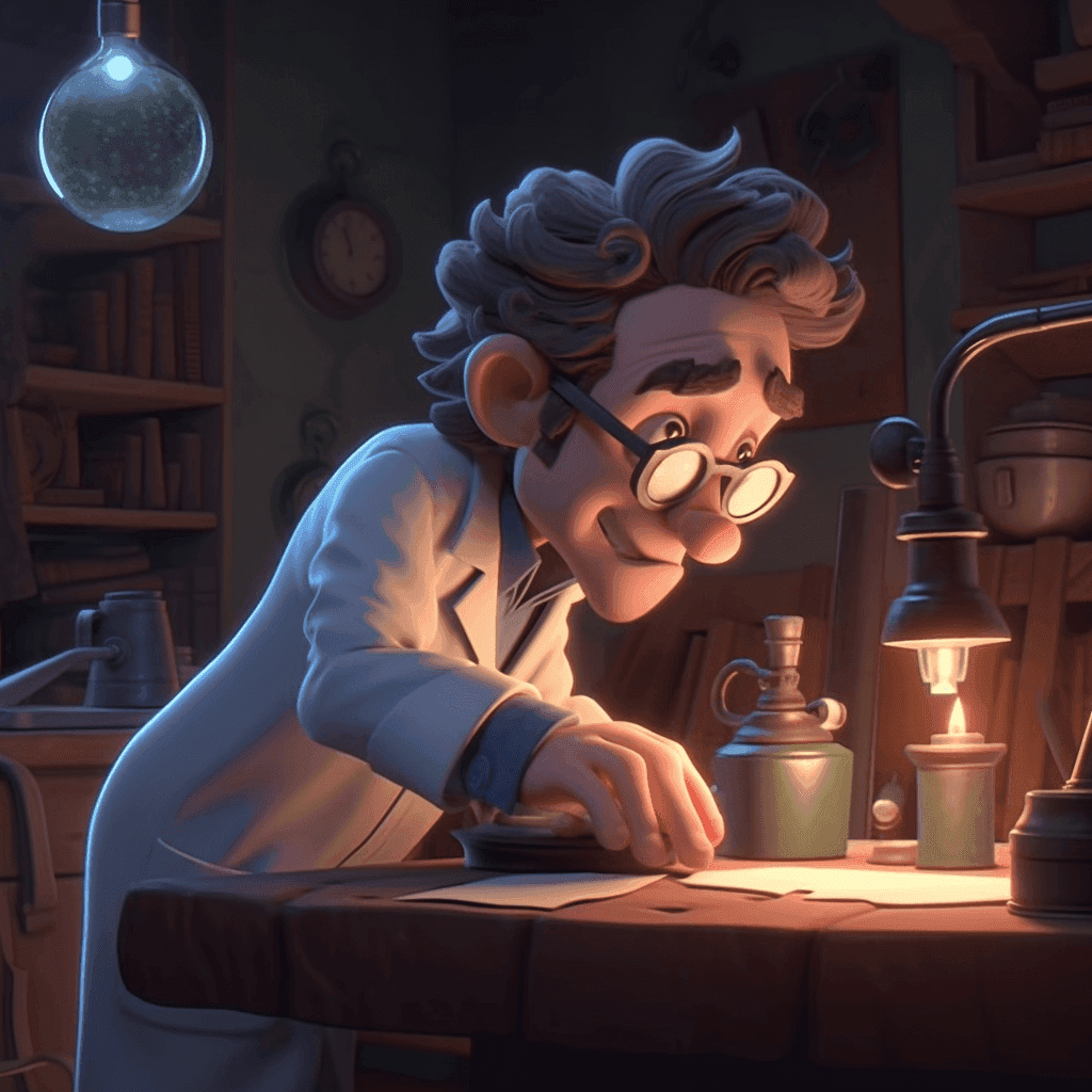 An old scientist