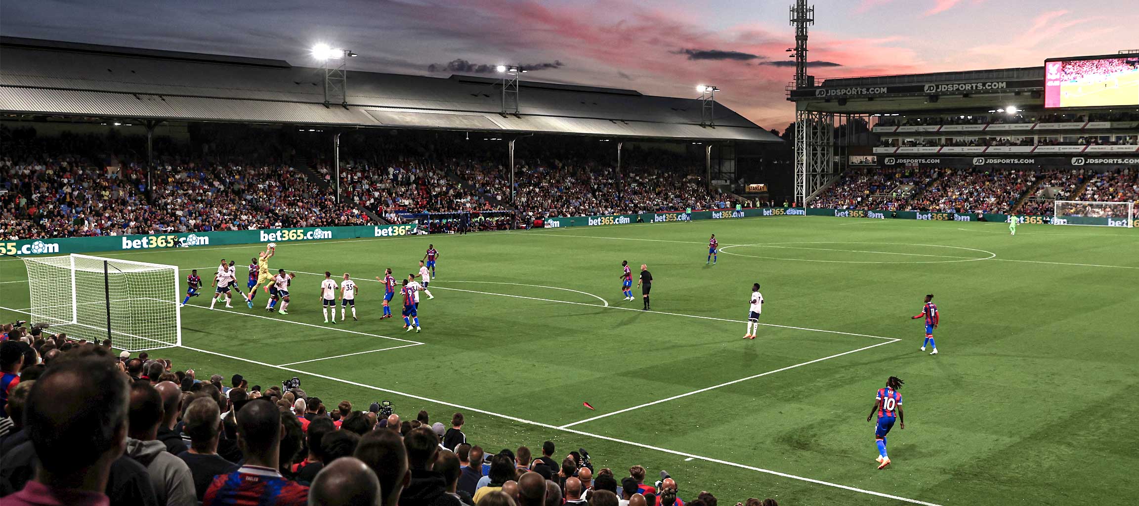 Зоново покритие при корнер във ВЛ