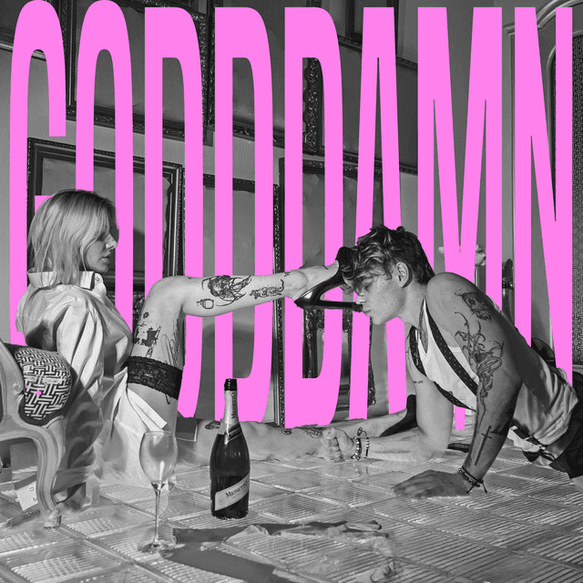 Cover singlu GODDAMN od IAM Oskar