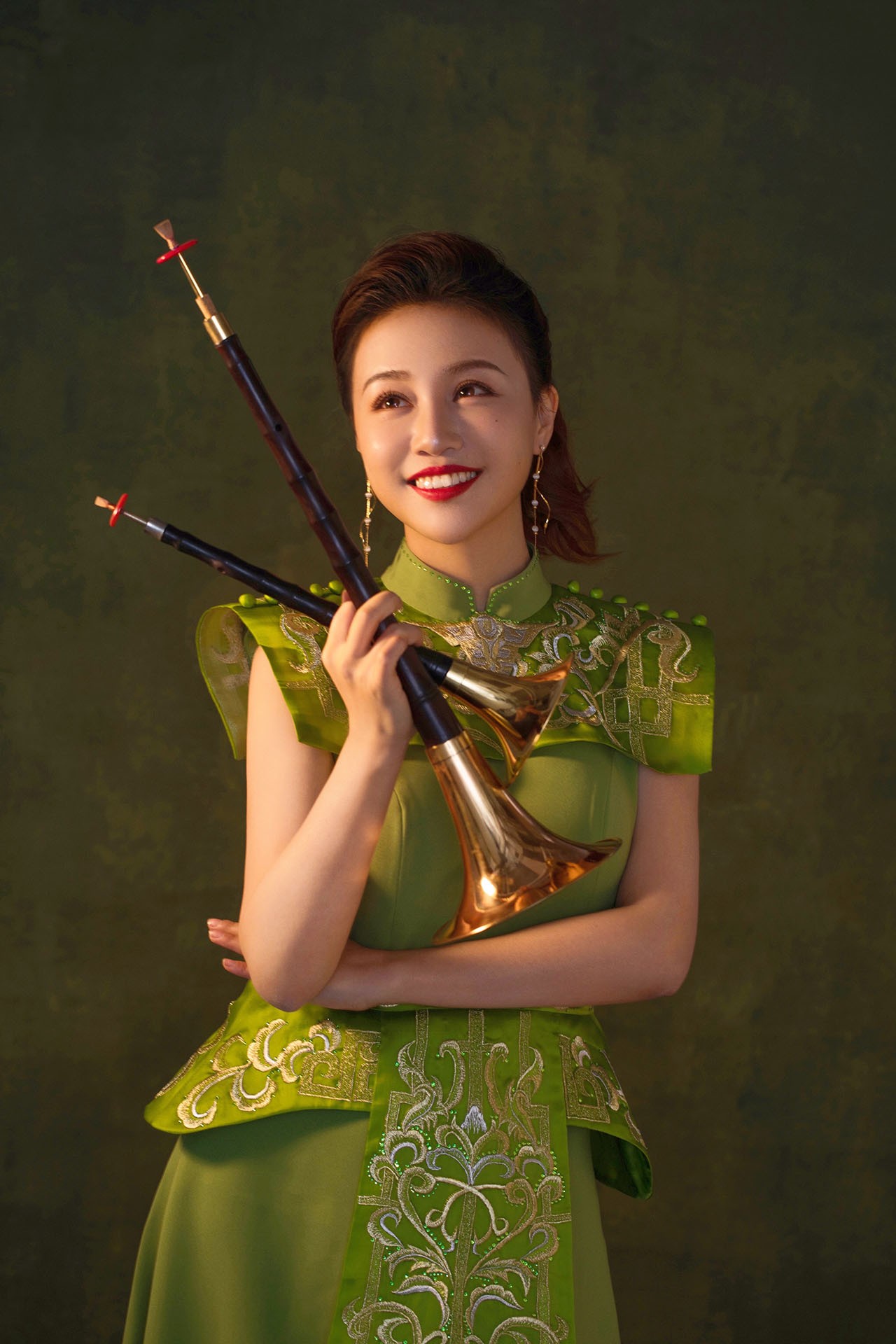 Zhang Wei conducting the China National Symphony Orchestra, Beijing, 2024. Photograph: CNSO Press.