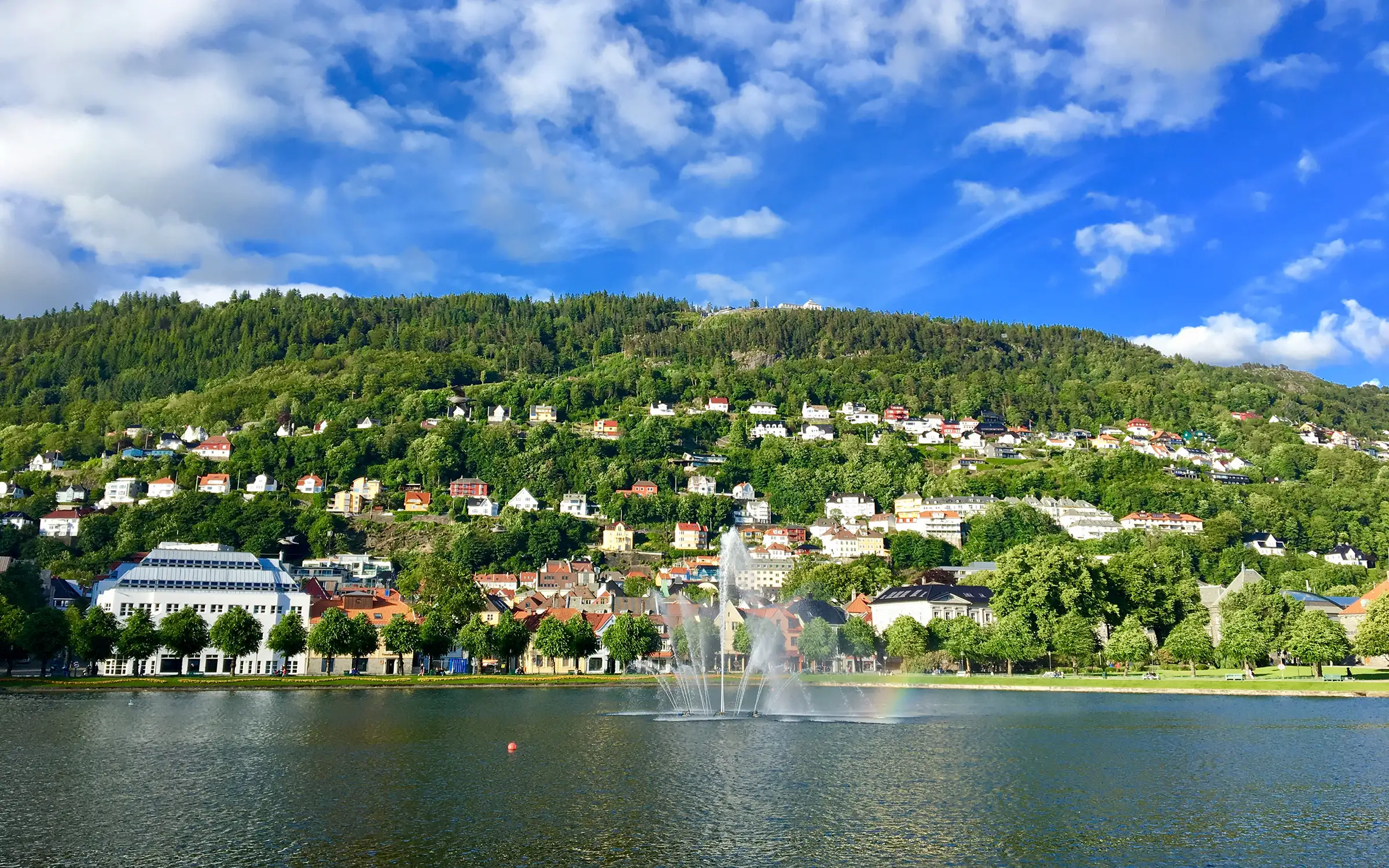 Lille Lungårdsvannet midt i Bergen sentrum | Expa Travel