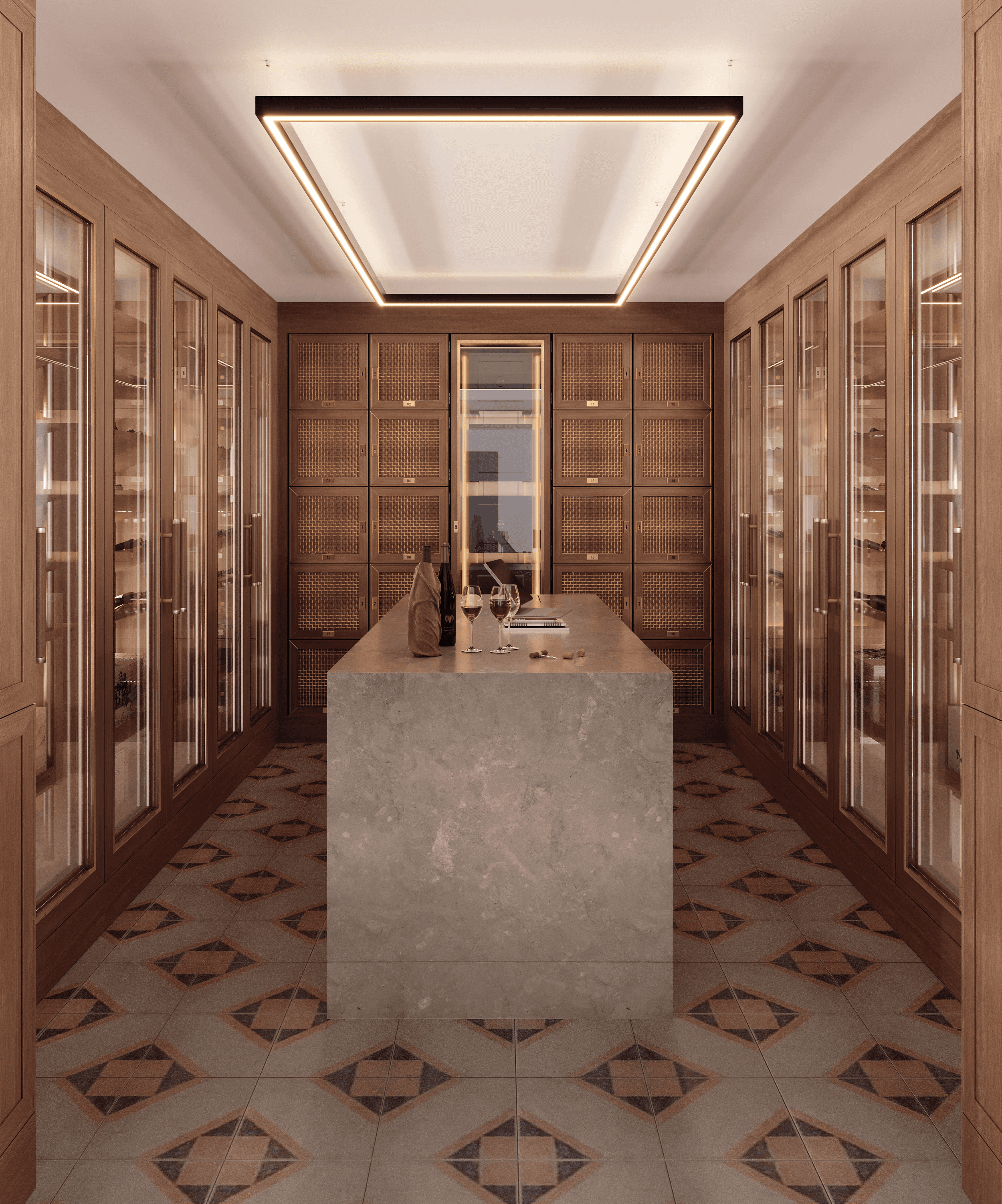 La cave scénographique multi-faces - Maison Borio