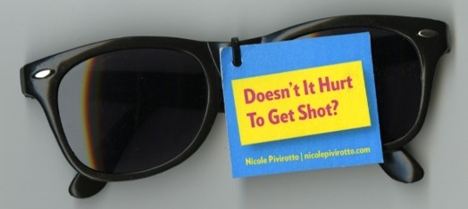 a pair of sunglasses from Candy Coated Carnival of Controversy