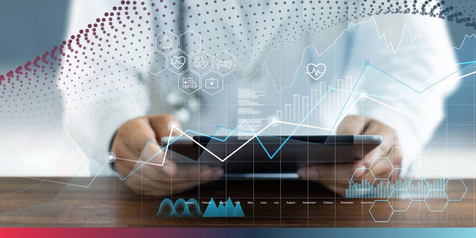 employee using pen to touch folders on screens