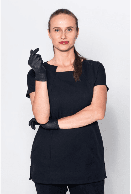 Patrycja Leszczenko with his Patient