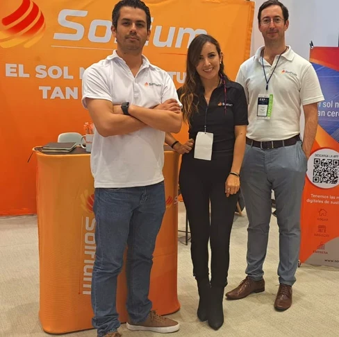 Participation in The Green Expo 2022 (CDMX) and Industrial & Commercial Expo Queretaro 2022 (QRO)3__Paneles solares Solfium en Mexico