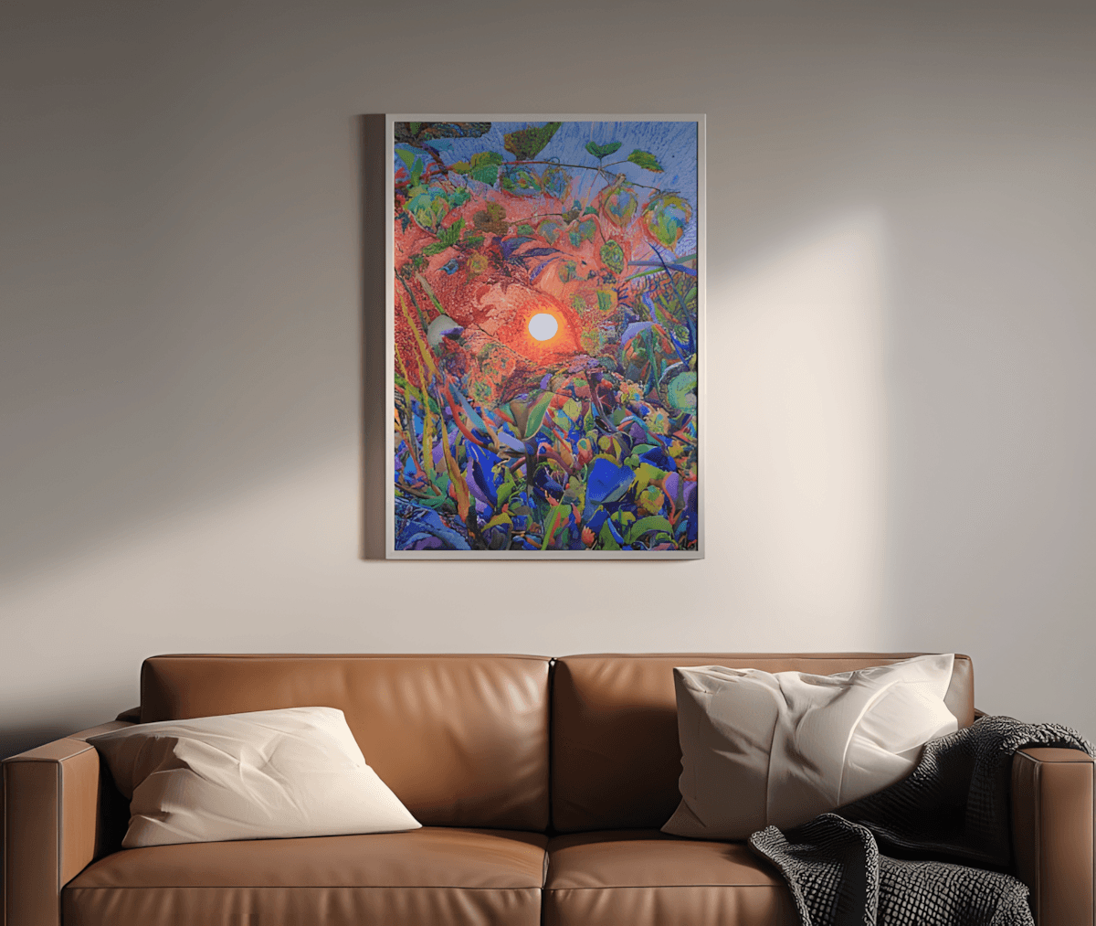 premium art poster and canvas prints, with originals available, from QART , of the artwork " Hop "