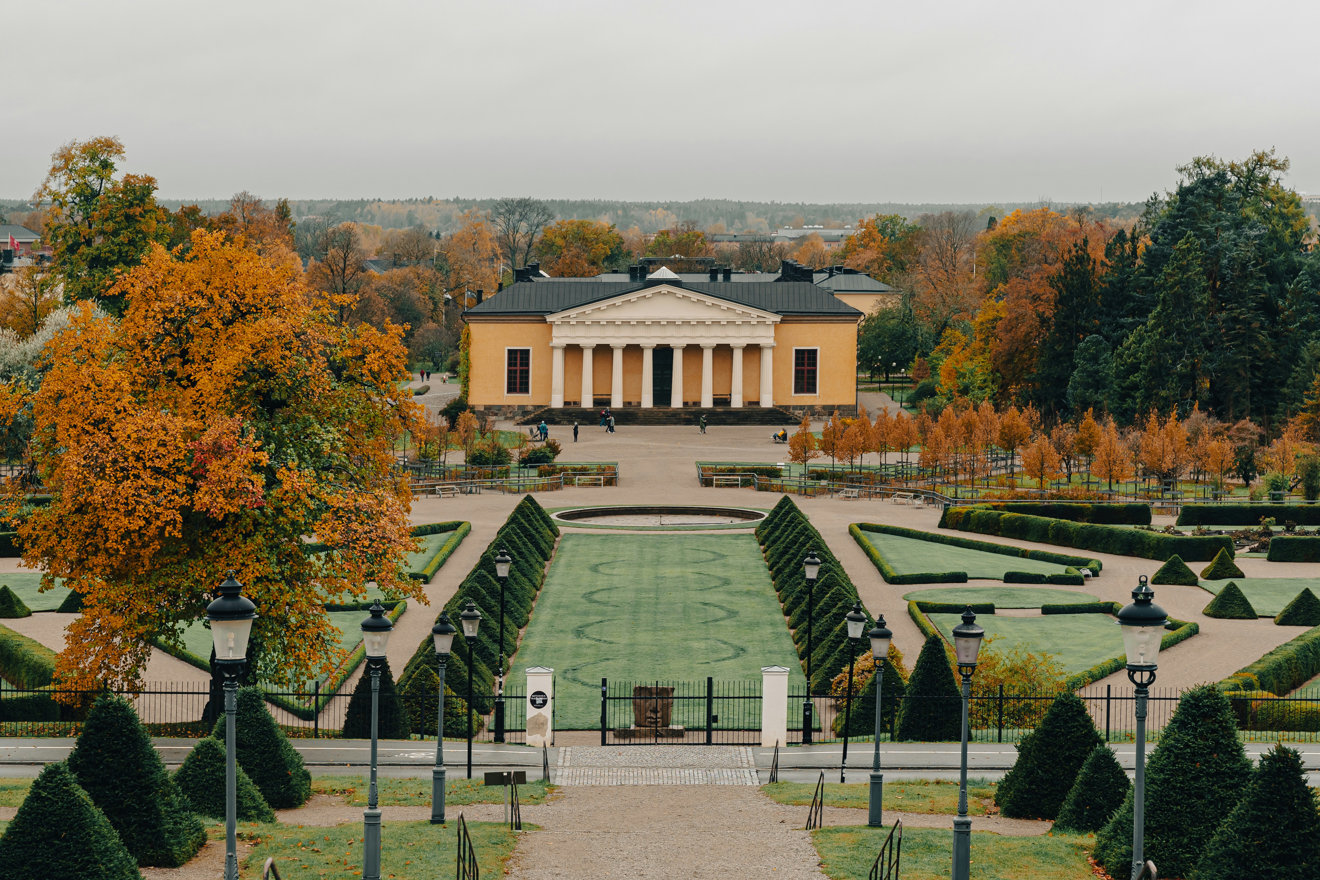 Iconic landmark representing Sweden