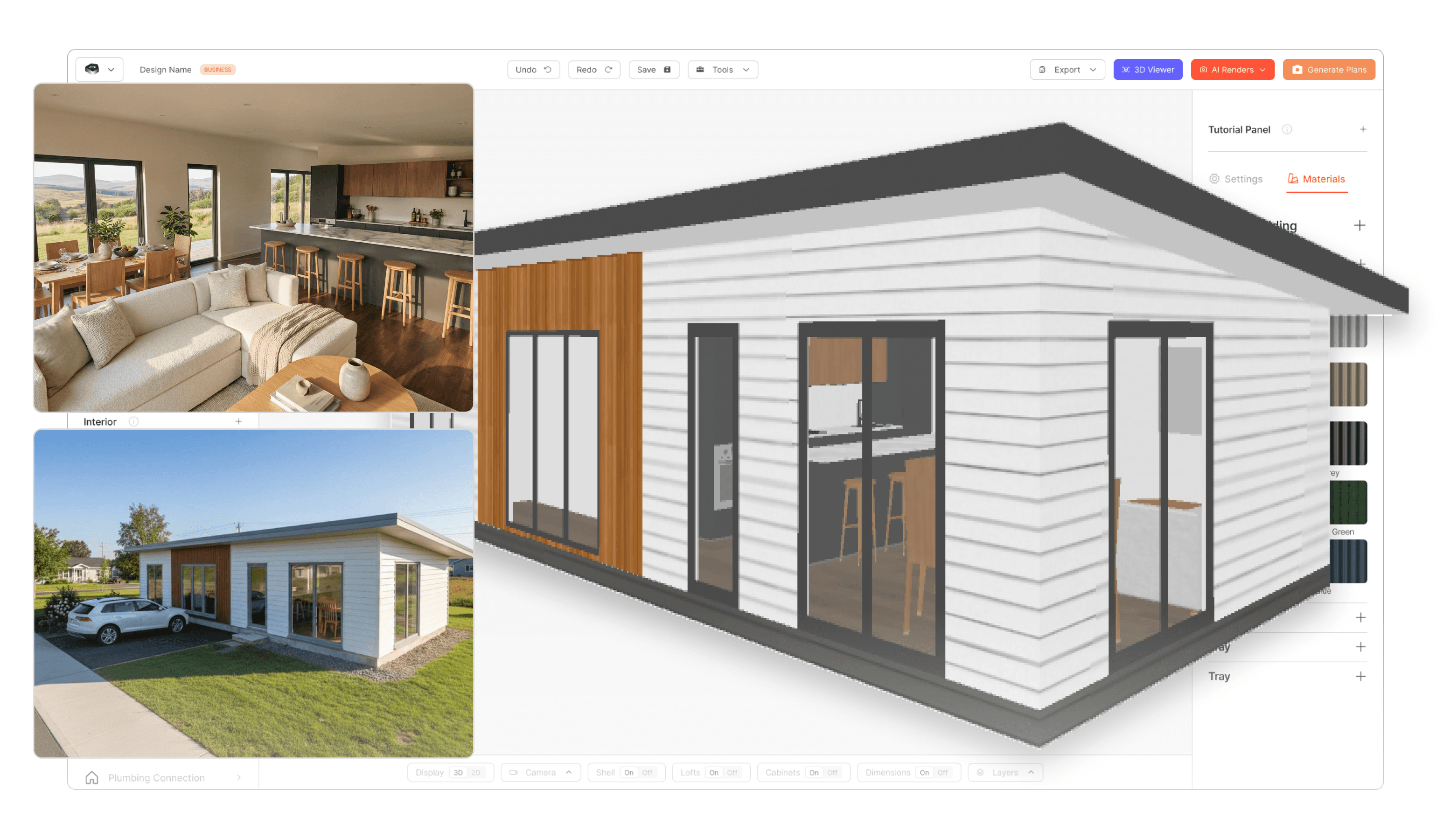 Preview of Tiny Easy's Software for Prefab Homes