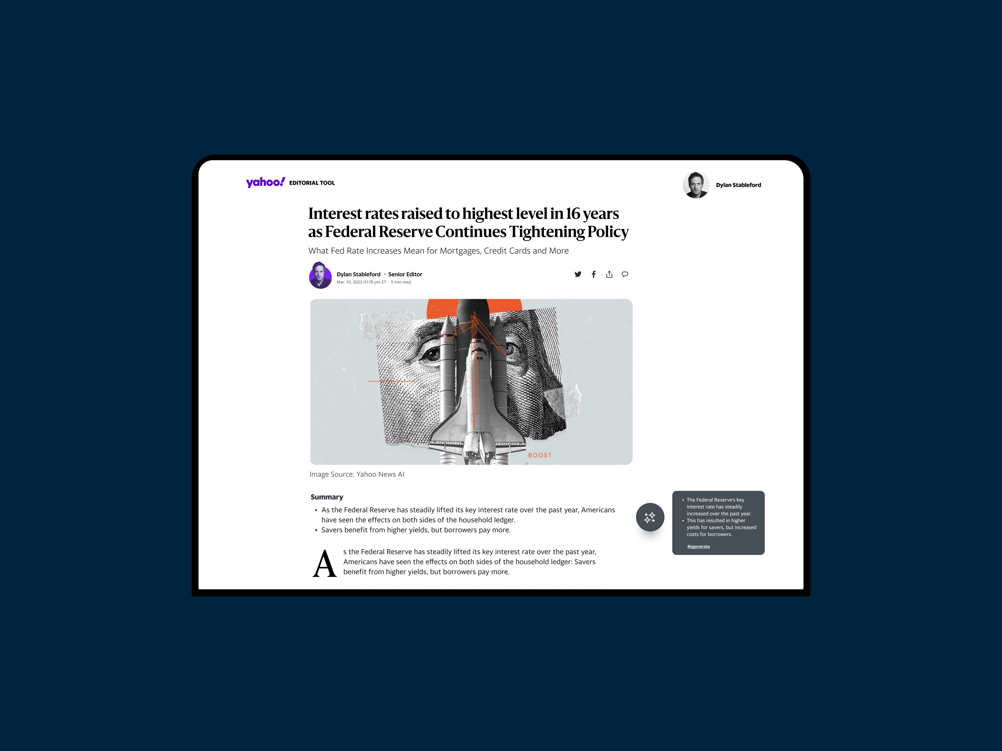 AI tool for curation