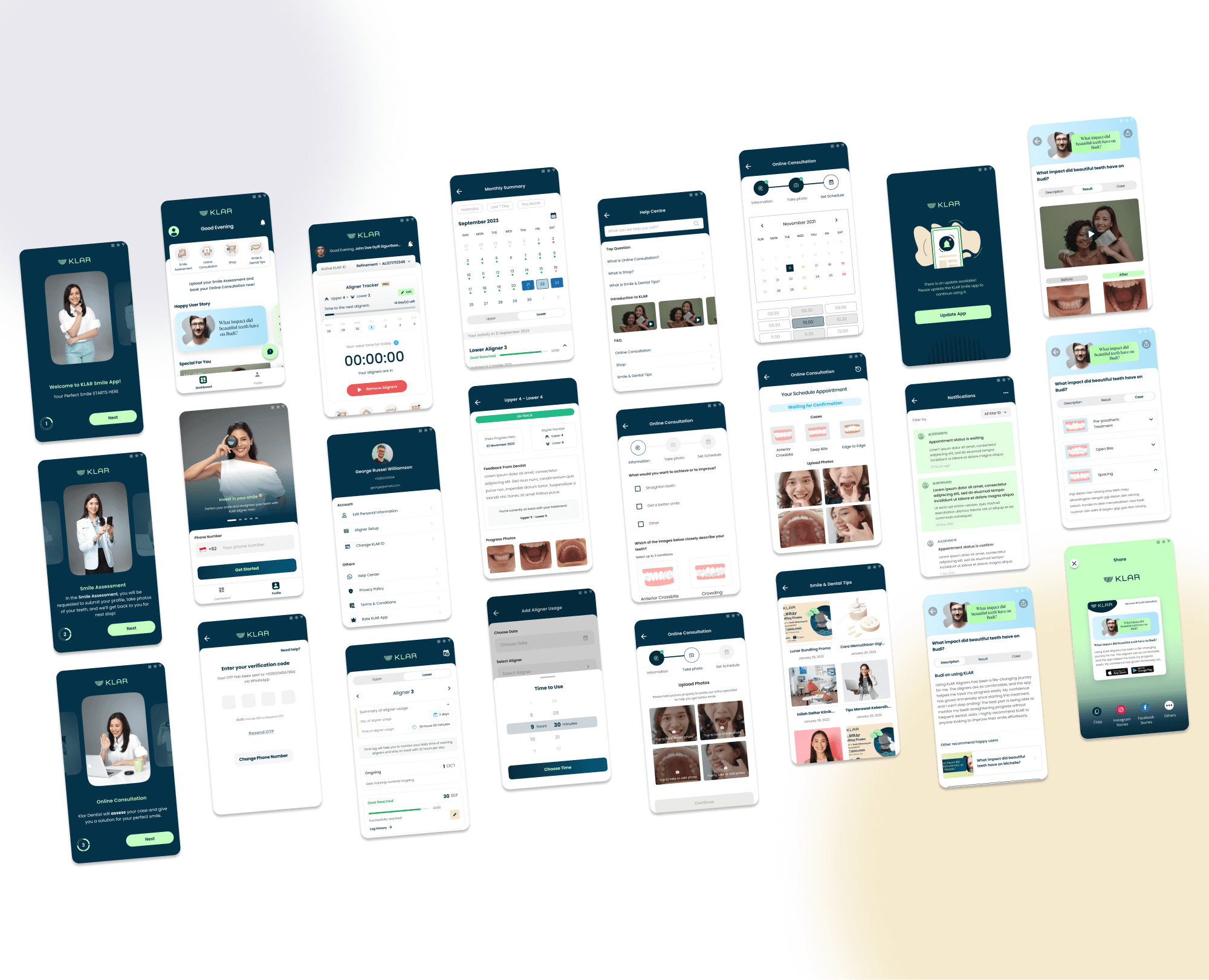 UI Klar Smile App