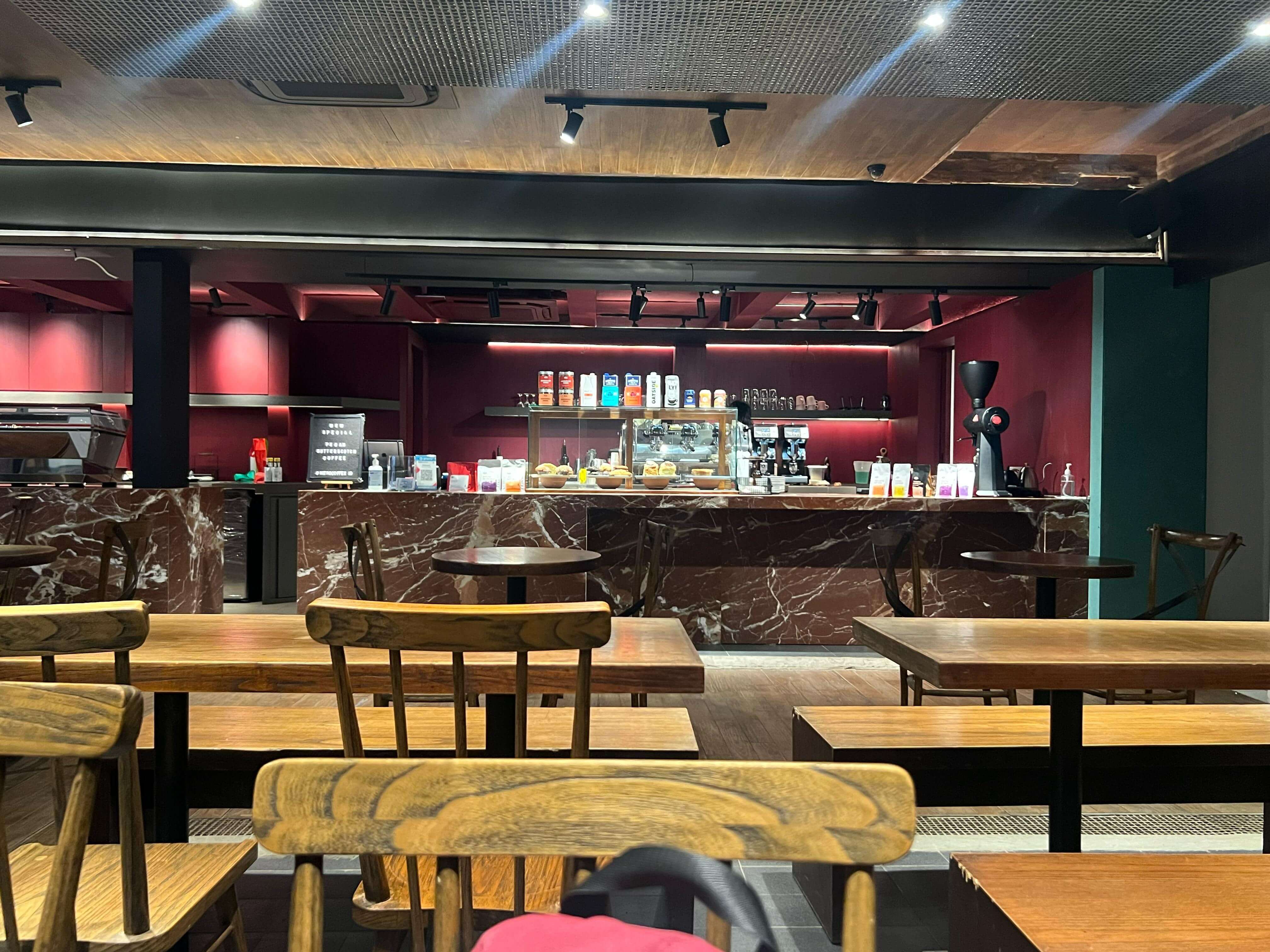 nitro coffee barista space