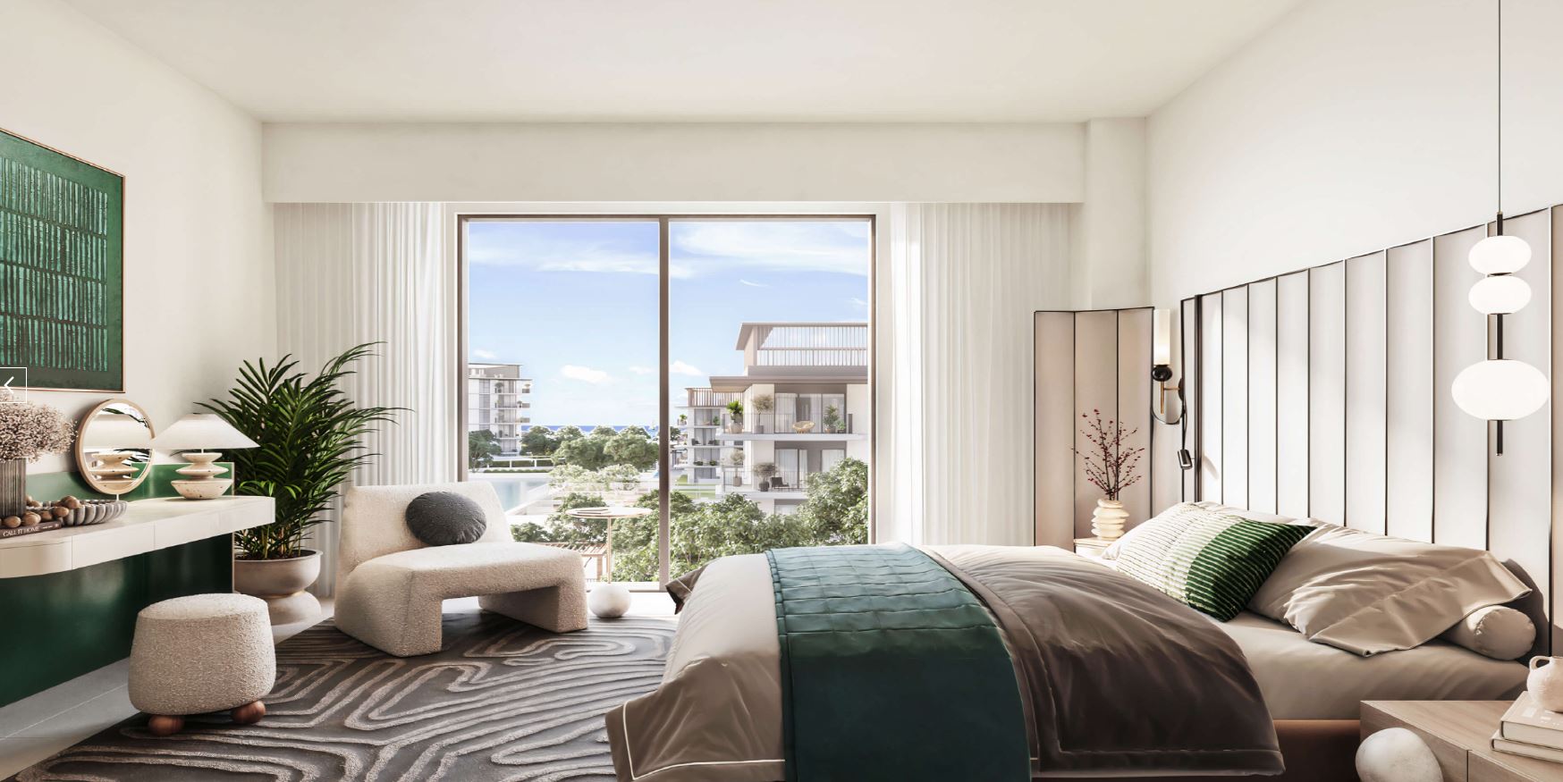 Ocean Point by Emaar Bedroom