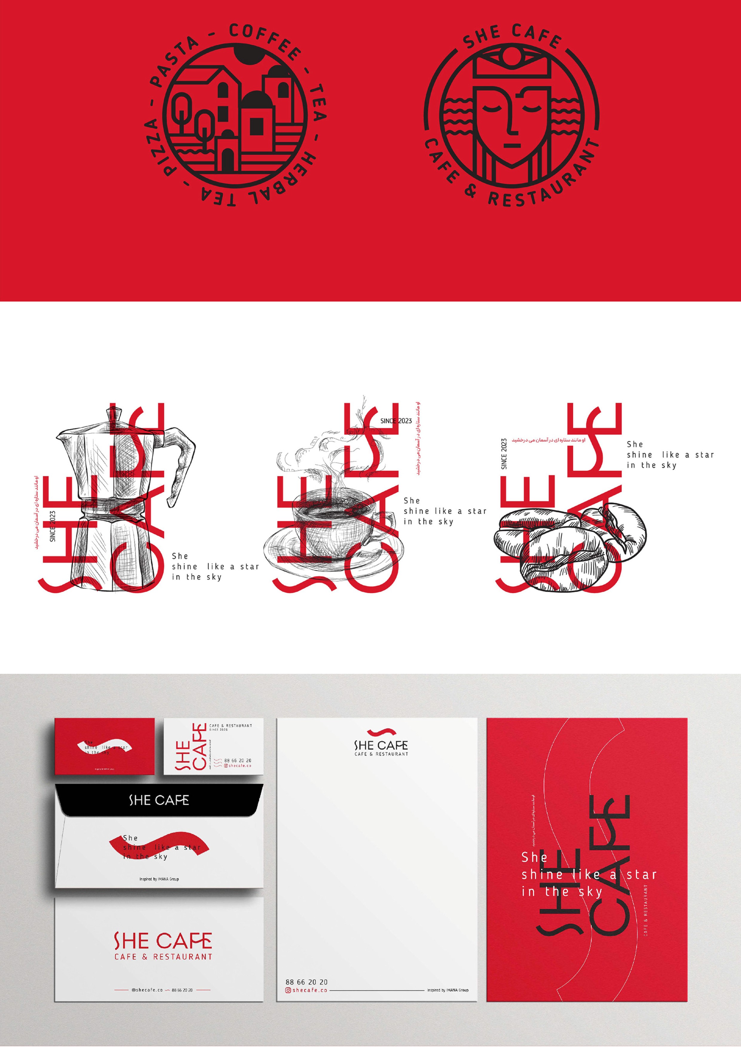 Person with curly hair and colorful shirt holding a parrot surrounded by plants