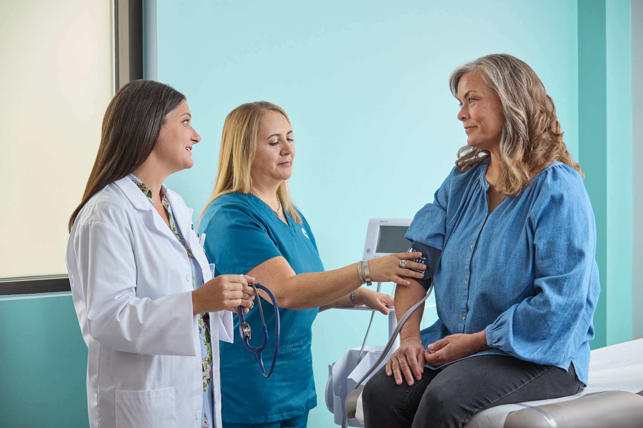 photoshoot blood pressure cuff