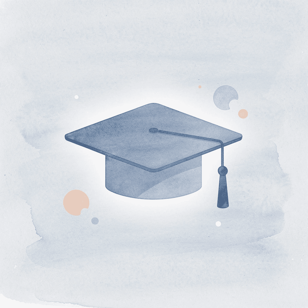 Graduation cap highlighting fourth grade as a critical educational milestone